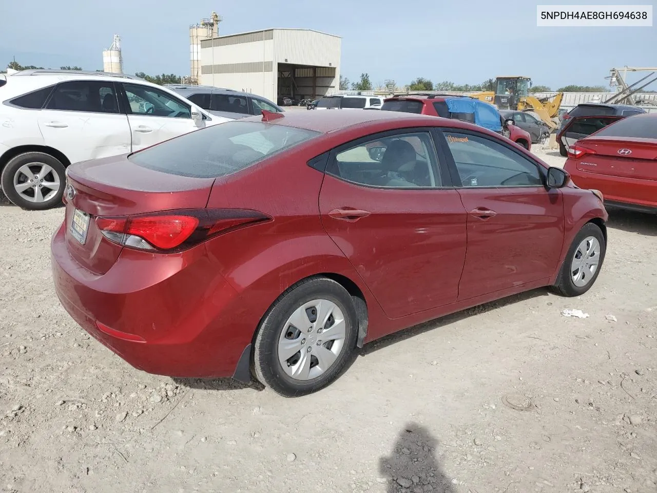 5NPDH4AE8GH694638 2016 Hyundai Elantra Se