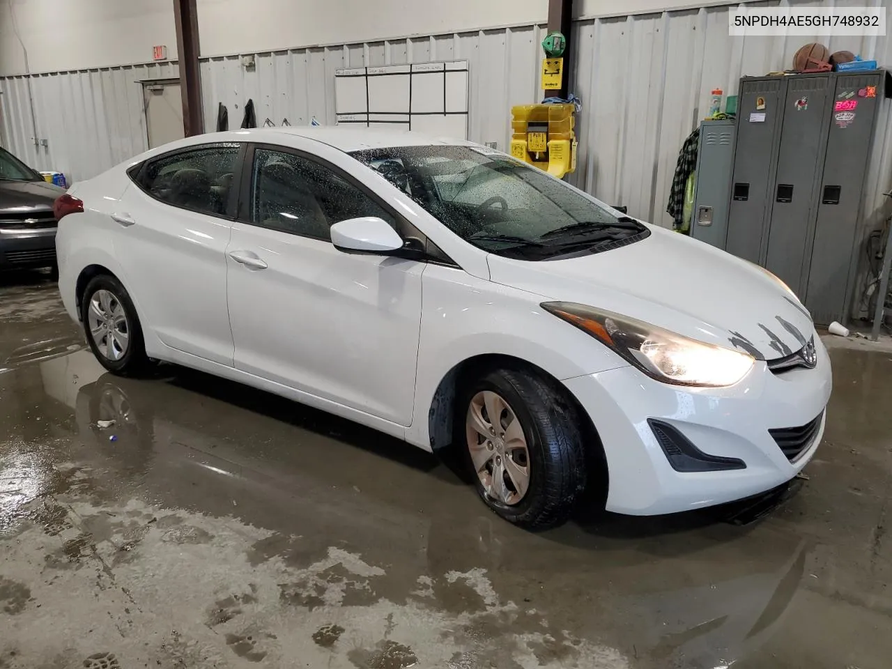 2016 Hyundai Elantra Se VIN: 5NPDH4AE5GH748932 Lot: 73307064