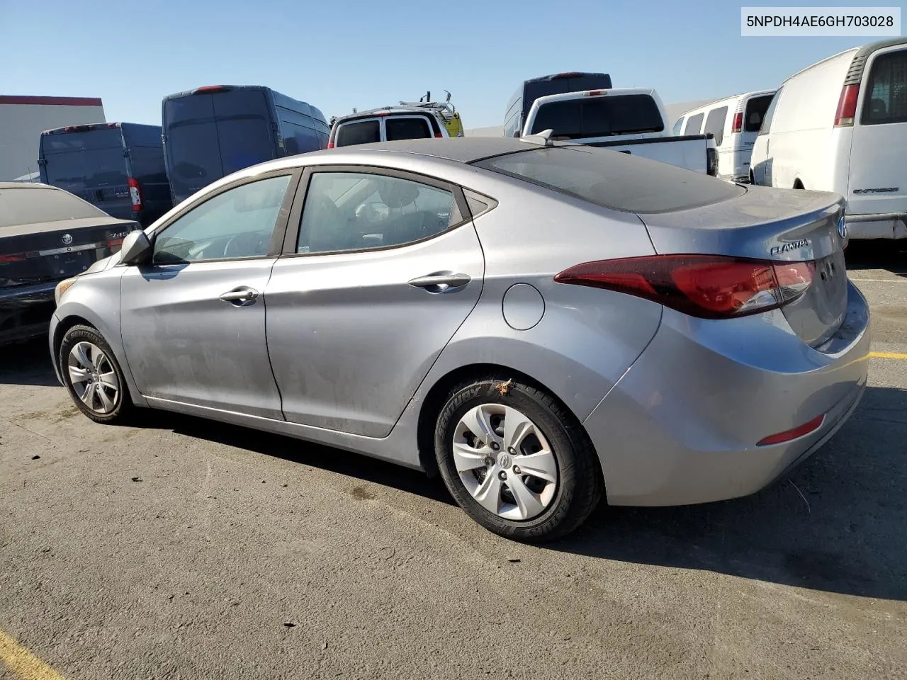 2016 Hyundai Elantra Se VIN: 5NPDH4AE6GH703028 Lot: 73463194