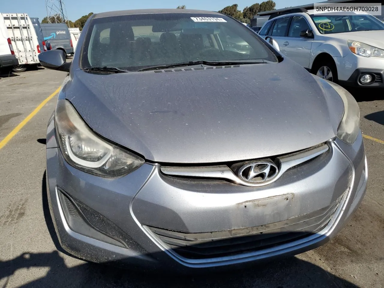 5NPDH4AE6GH703028 2016 Hyundai Elantra Se