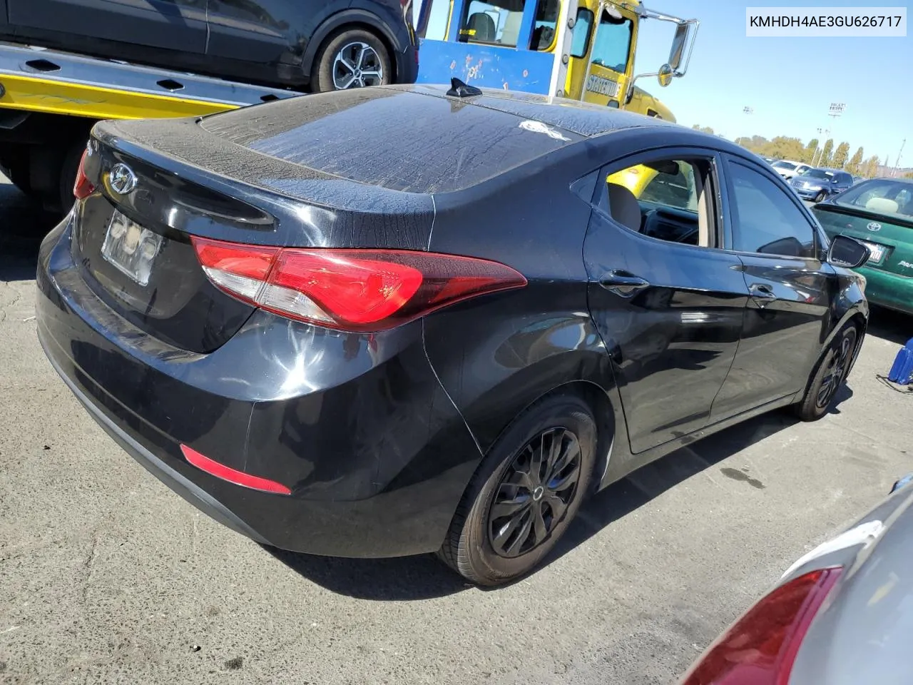 KMHDH4AE3GU626717 2016 Hyundai Elantra Se