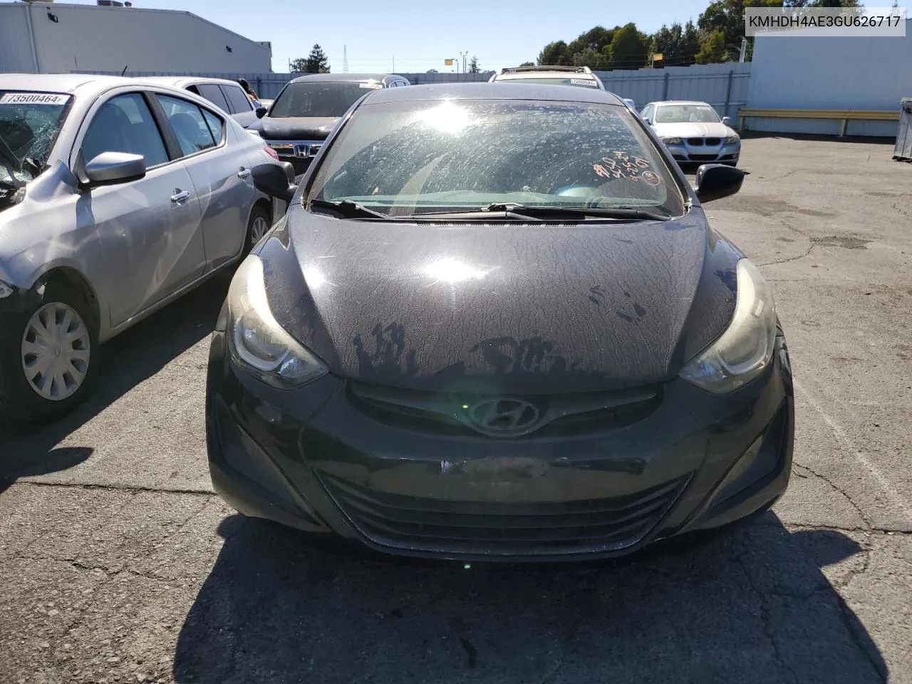 KMHDH4AE3GU626717 2016 Hyundai Elantra Se