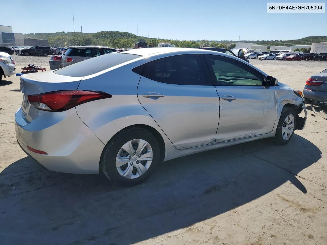 2016 Hyundai Elantra Se VIN: 5NPDH4AE7GH705094 Lot: 73578204