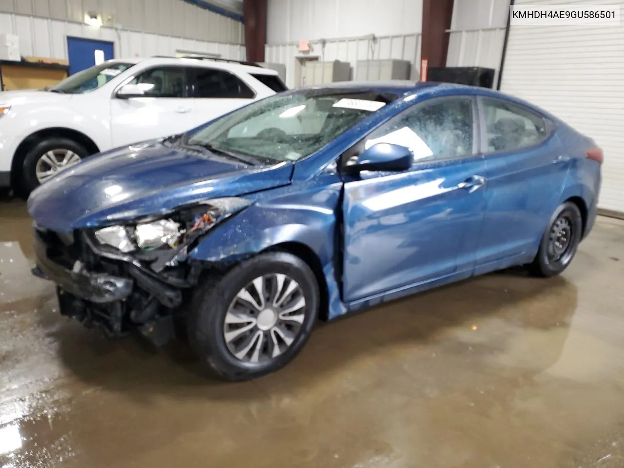 KMHDH4AE9GU586501 2016 Hyundai Elantra Se