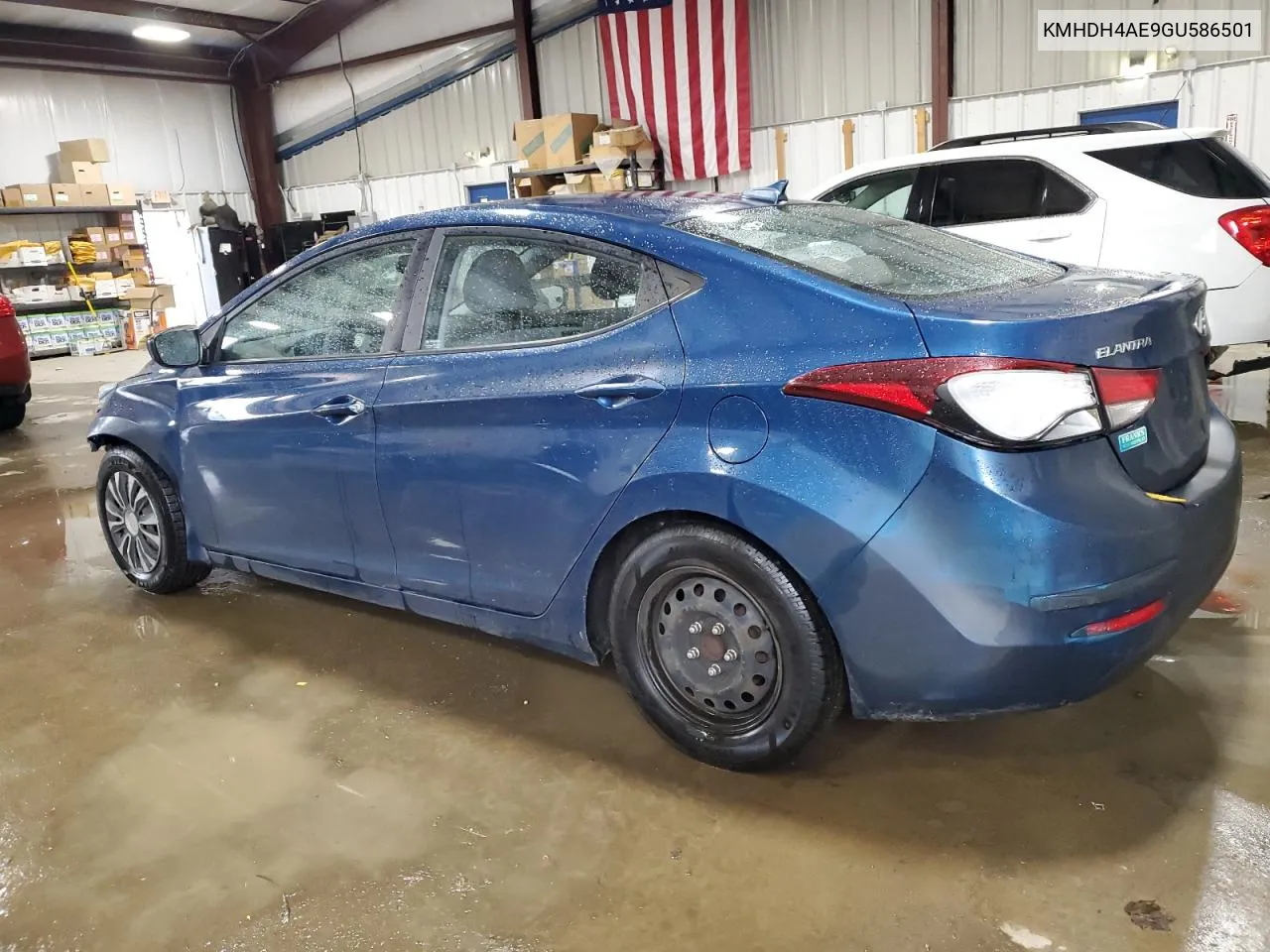 KMHDH4AE9GU586501 2016 Hyundai Elantra Se