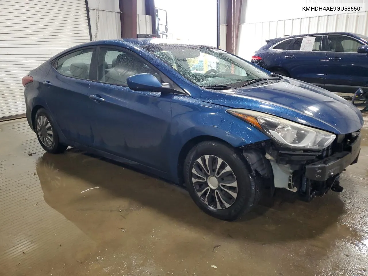 KMHDH4AE9GU586501 2016 Hyundai Elantra Se