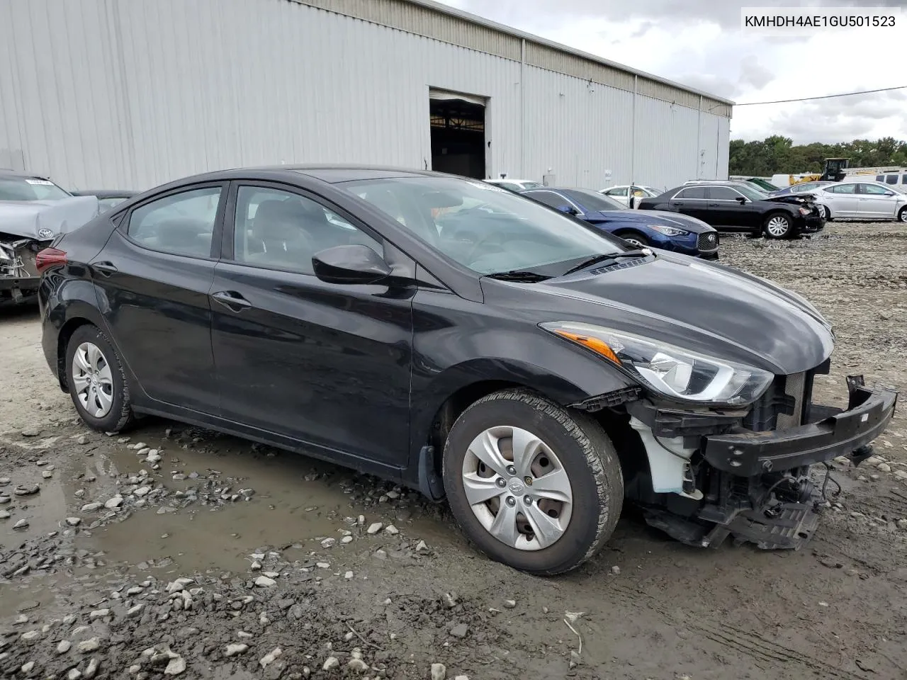 KMHDH4AE1GU501523 2016 Hyundai Elantra Se