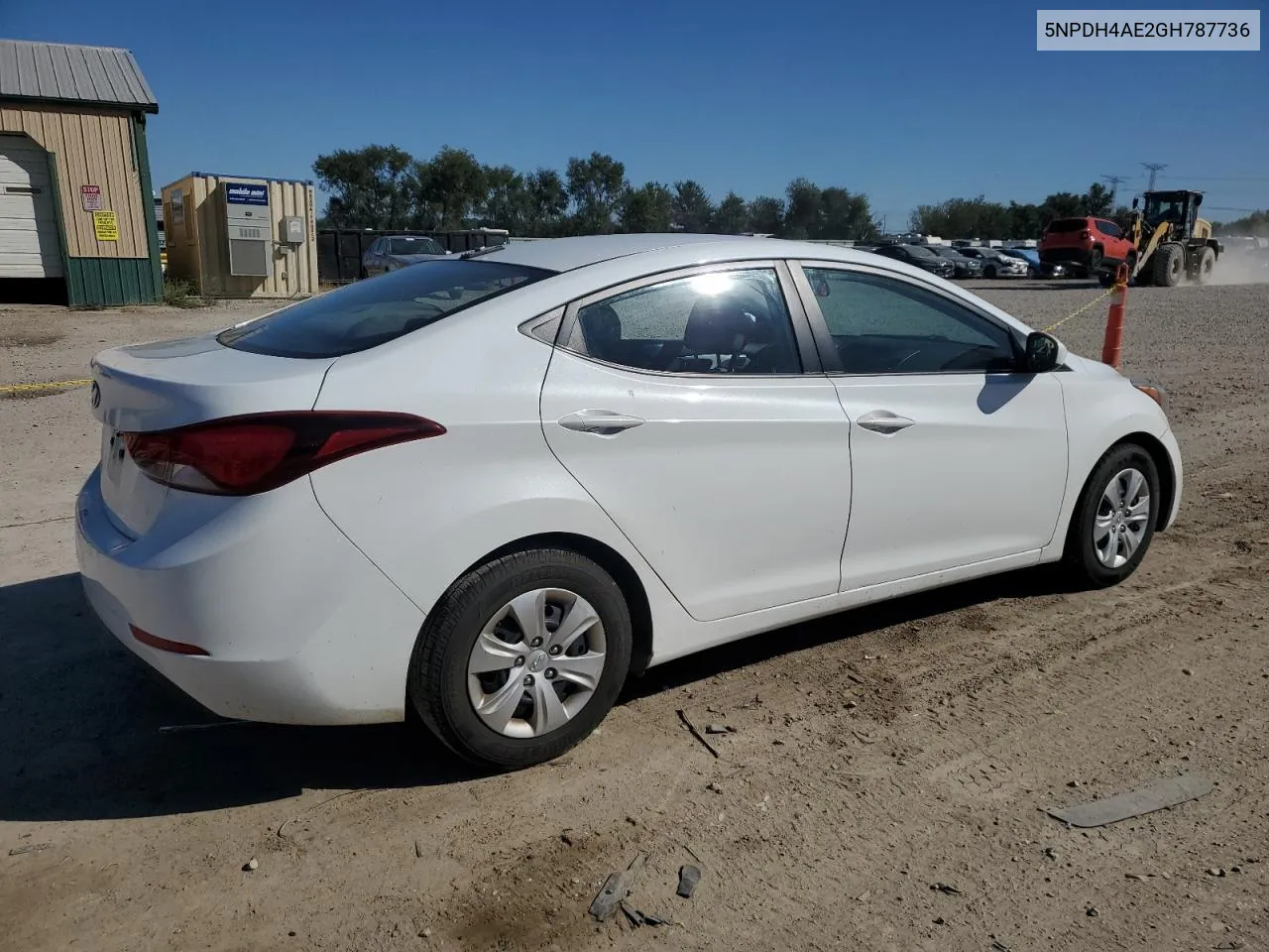 2016 Hyundai Elantra Se VIN: 5NPDH4AE2GH787736 Lot: 74048314