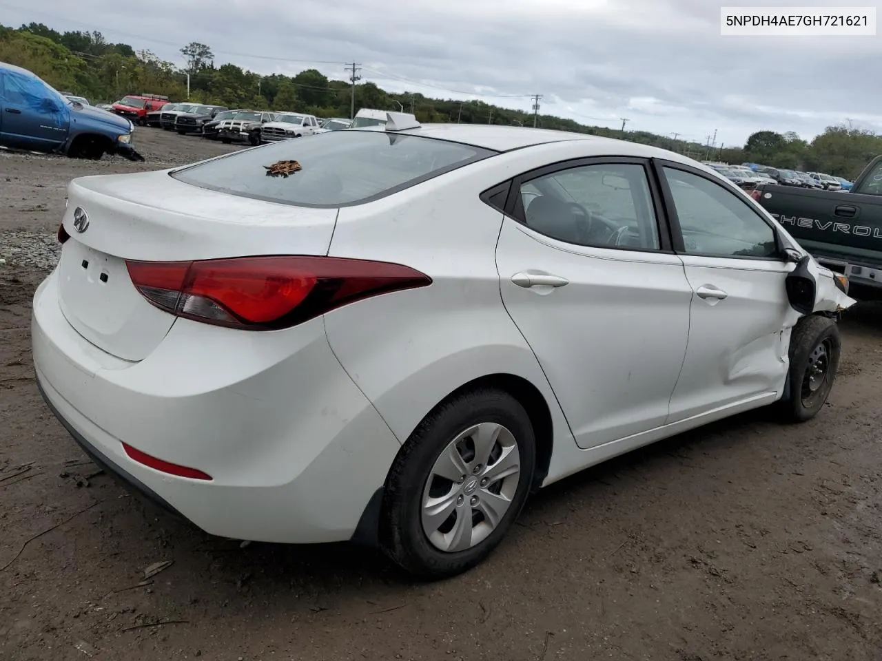 2016 Hyundai Elantra Se VIN: 5NPDH4AE7GH721621 Lot: 74055824