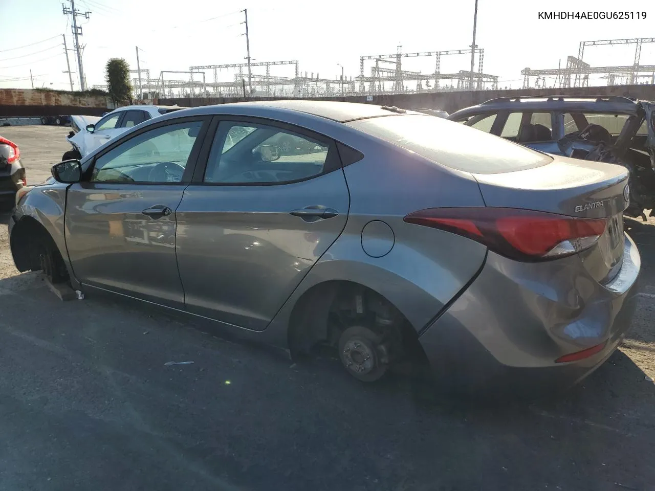 KMHDH4AE0GU625119 2016 Hyundai Elantra Se