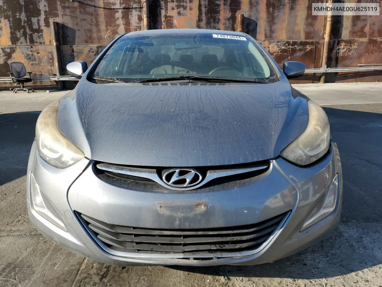 2016 Hyundai Elantra Se VIN: KMHDH4AE0GU625119 Lot: 74073044