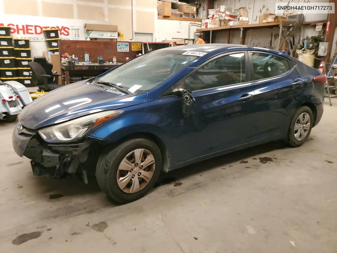 2016 Hyundai Elantra Se VIN: 5NPDH4AE1GH717273 Lot: 74092644