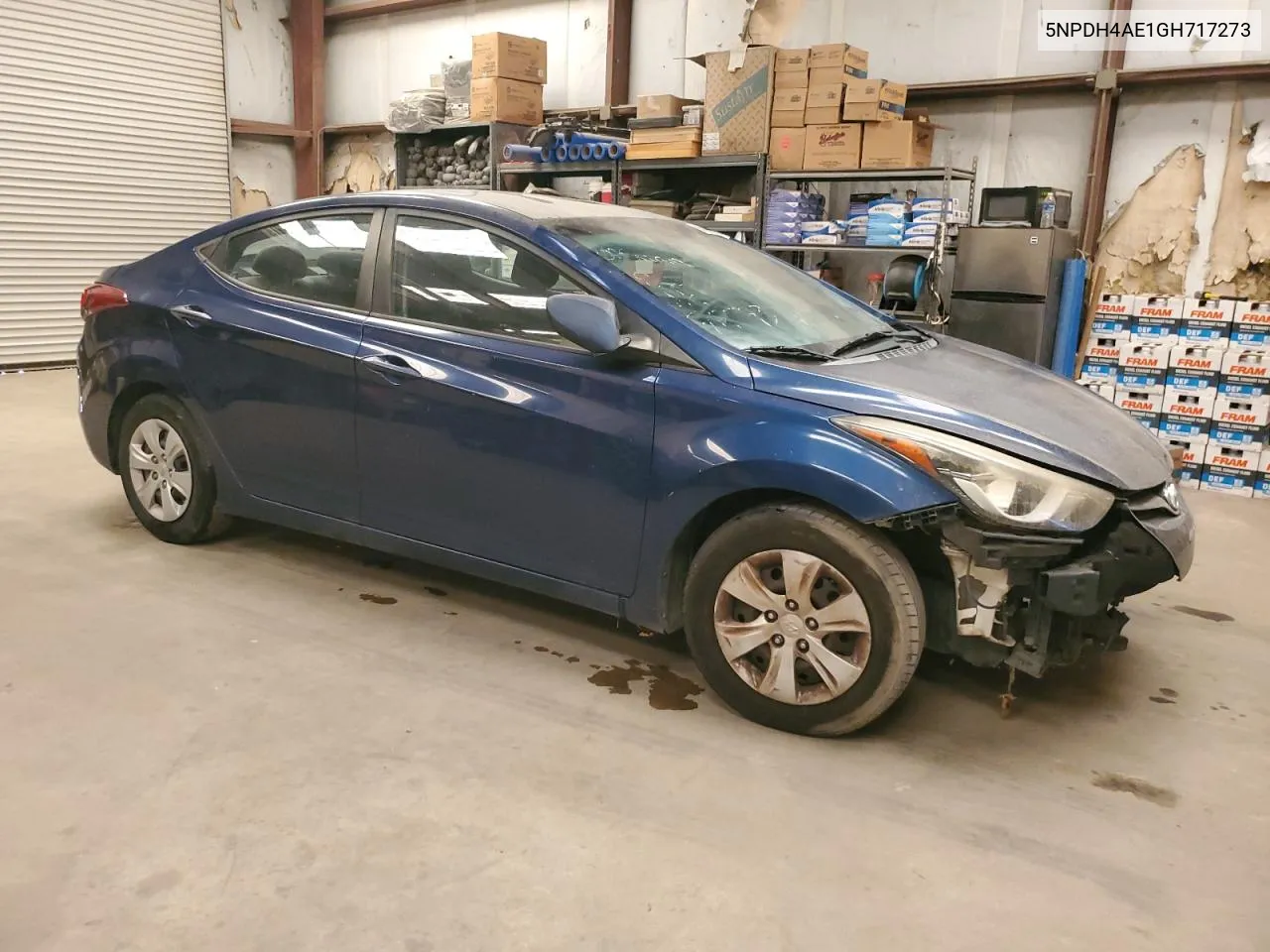 5NPDH4AE1GH717273 2016 Hyundai Elantra Se