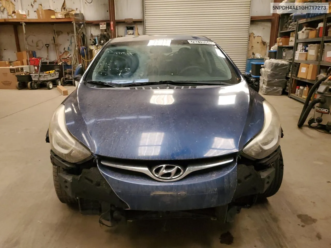 2016 Hyundai Elantra Se VIN: 5NPDH4AE1GH717273 Lot: 74092644