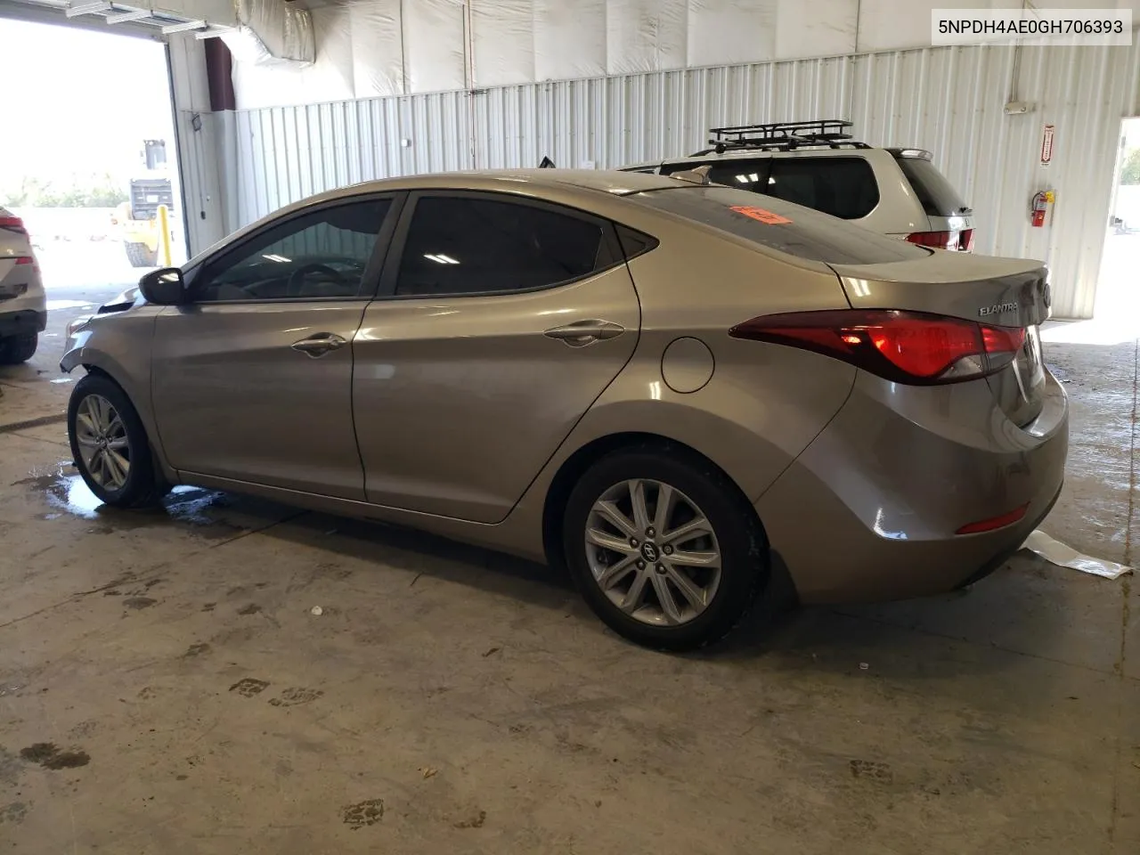 2016 Hyundai Elantra Se VIN: 5NPDH4AE0GH706393 Lot: 74286944