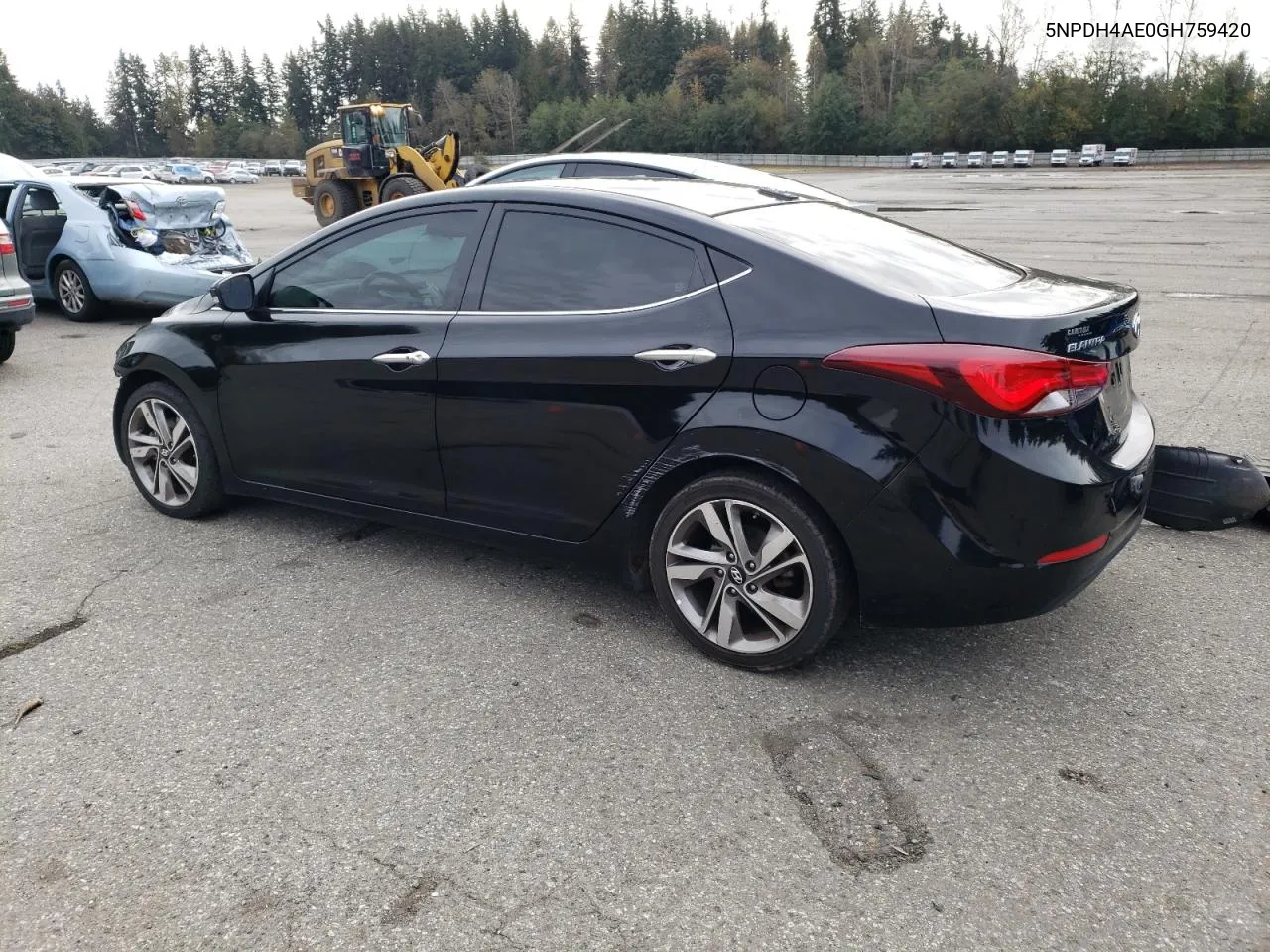 5NPDH4AE0GH759420 2016 Hyundai Elantra Se