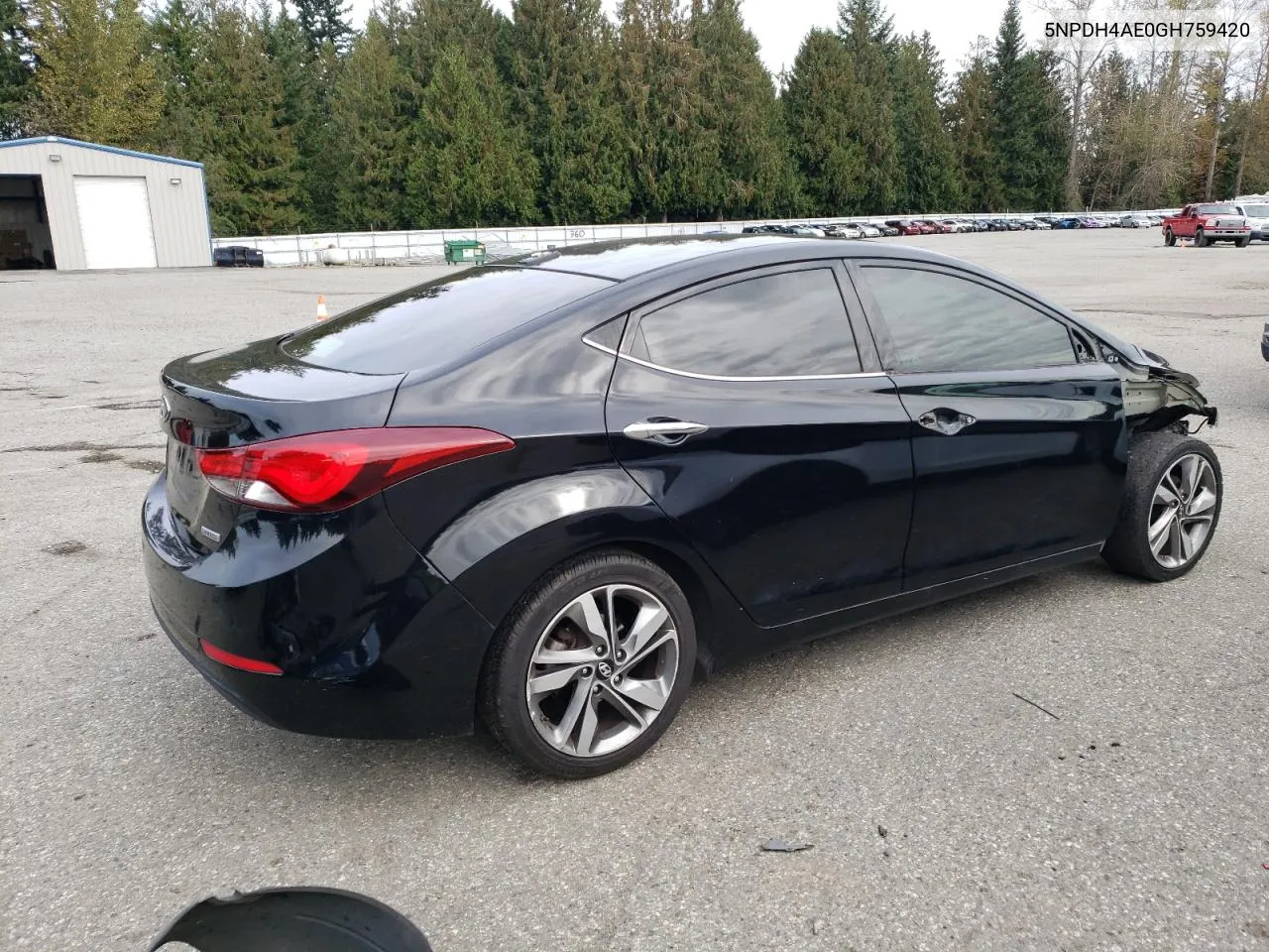 5NPDH4AE0GH759420 2016 Hyundai Elantra Se