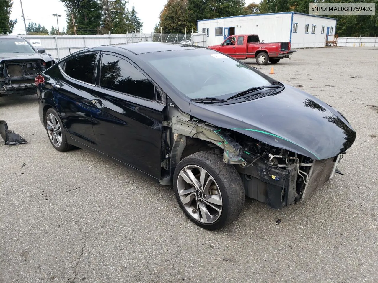 5NPDH4AE0GH759420 2016 Hyundai Elantra Se