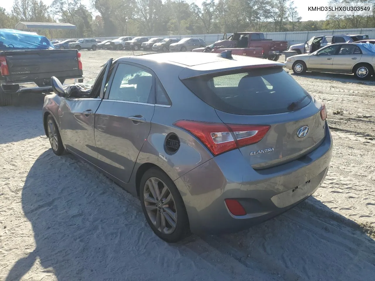 2016 Hyundai Elantra Gt VIN: KMHD35LHXGU303549 Lot: 74973834