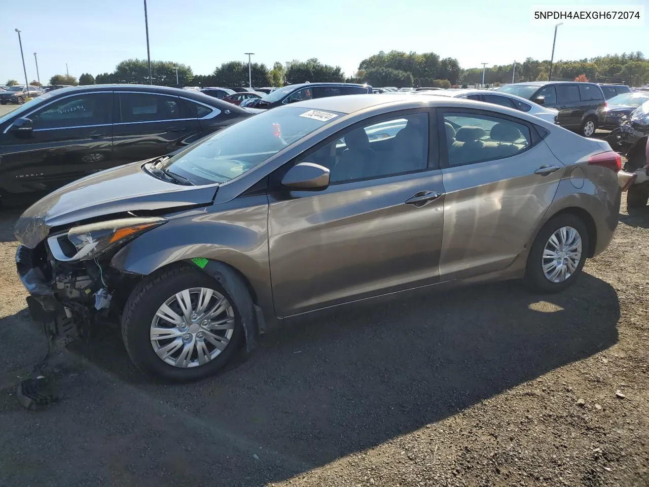 5NPDH4AEXGH672074 2016 Hyundai Elantra Se