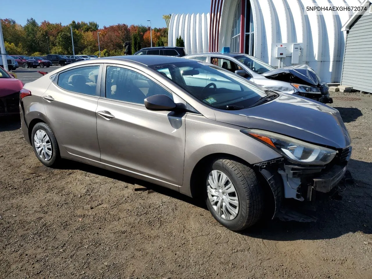 5NPDH4AEXGH672074 2016 Hyundai Elantra Se