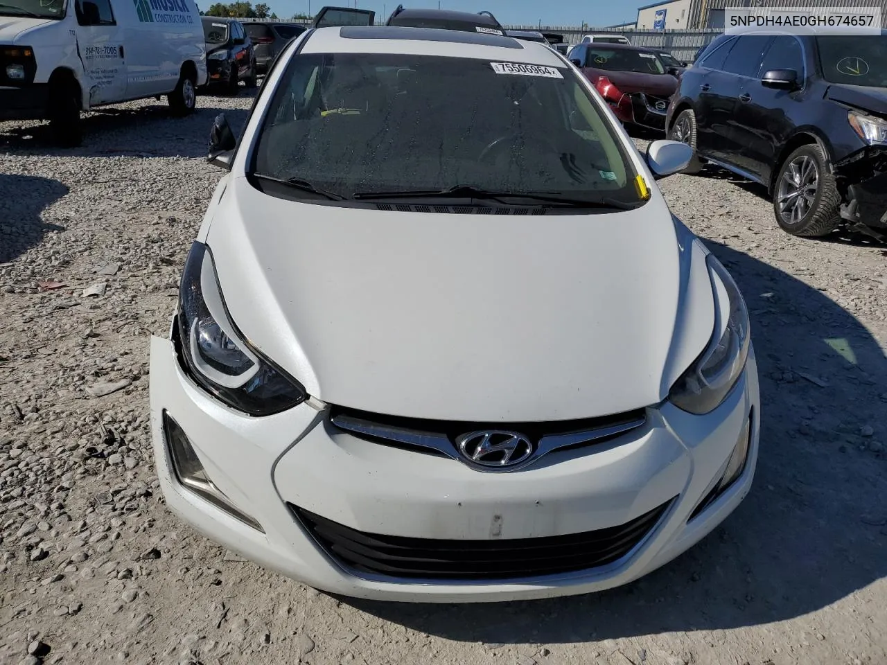 5NPDH4AE0GH674657 2016 Hyundai Elantra Se