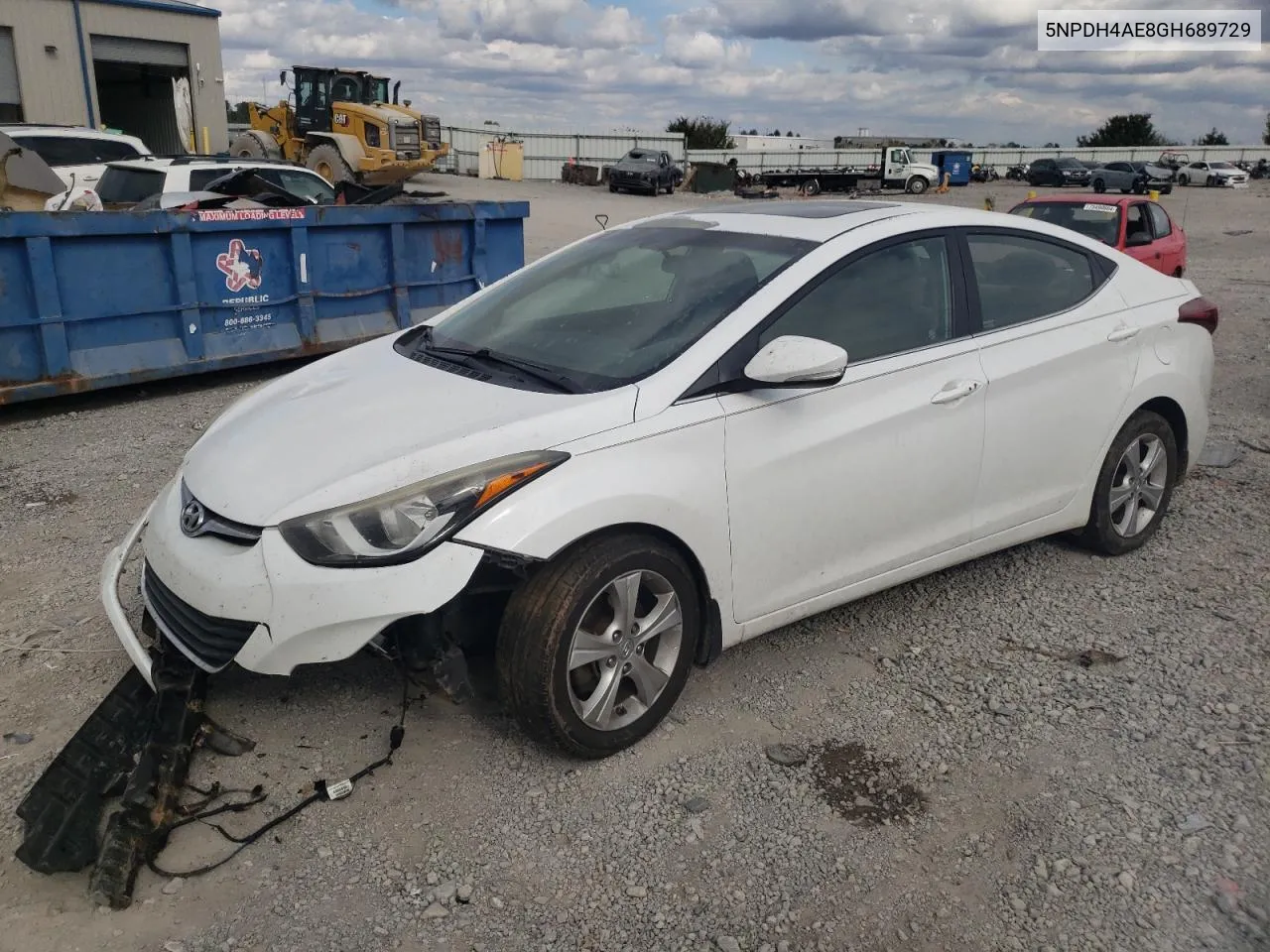 2016 Hyundai Elantra Se VIN: 5NPDH4AE8GH689729 Lot: 75766004