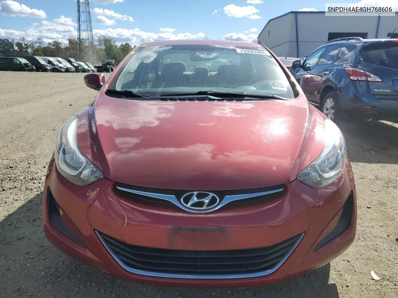 5NPDH4AE4GH768606 2016 Hyundai Elantra Se