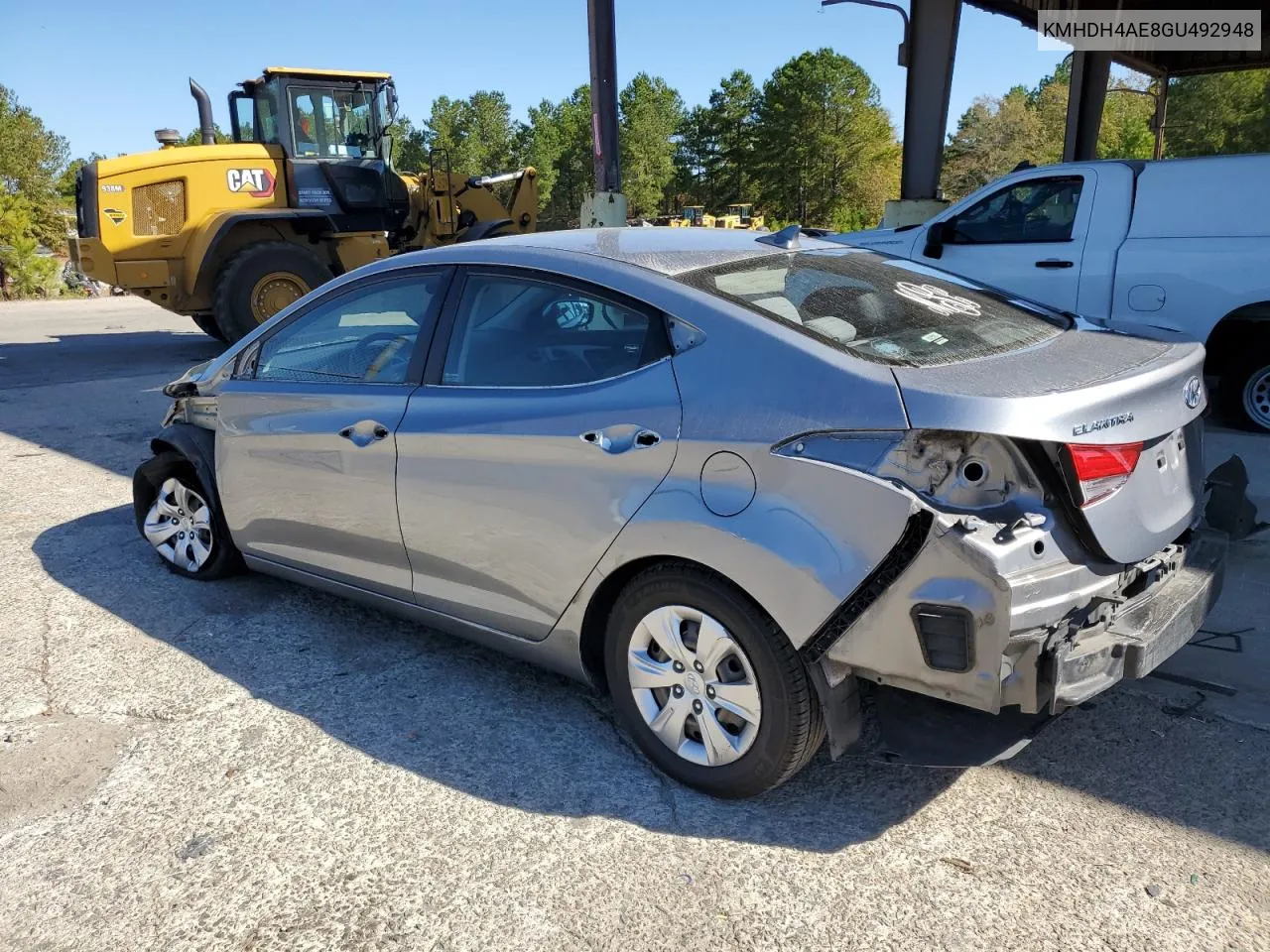 KMHDH4AE8GU492948 2016 Hyundai Elantra Se