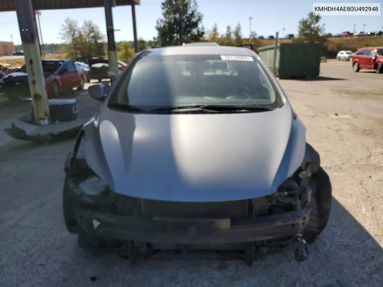 KMHDH4AE8GU492948 2016 Hyundai Elantra Se