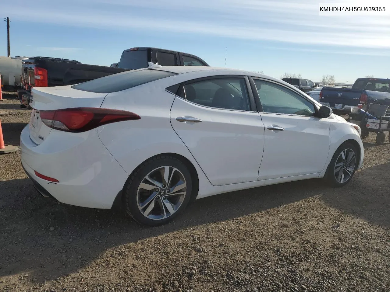 2016 Hyundai Elantra Se VIN: KMHDH4AH5GU639365 Lot: 76662624