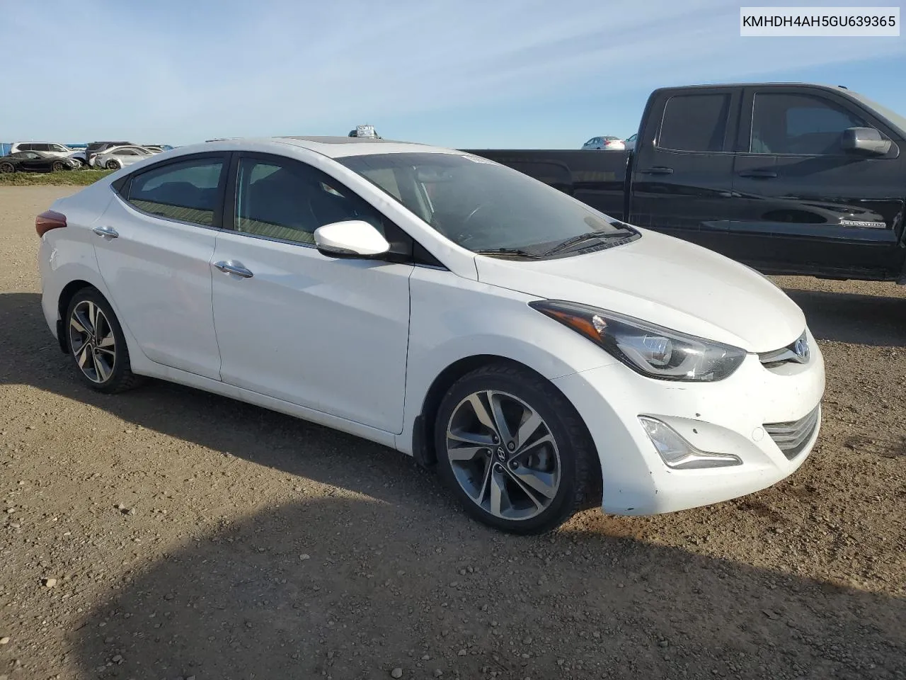 KMHDH4AH5GU639365 2016 Hyundai Elantra Se