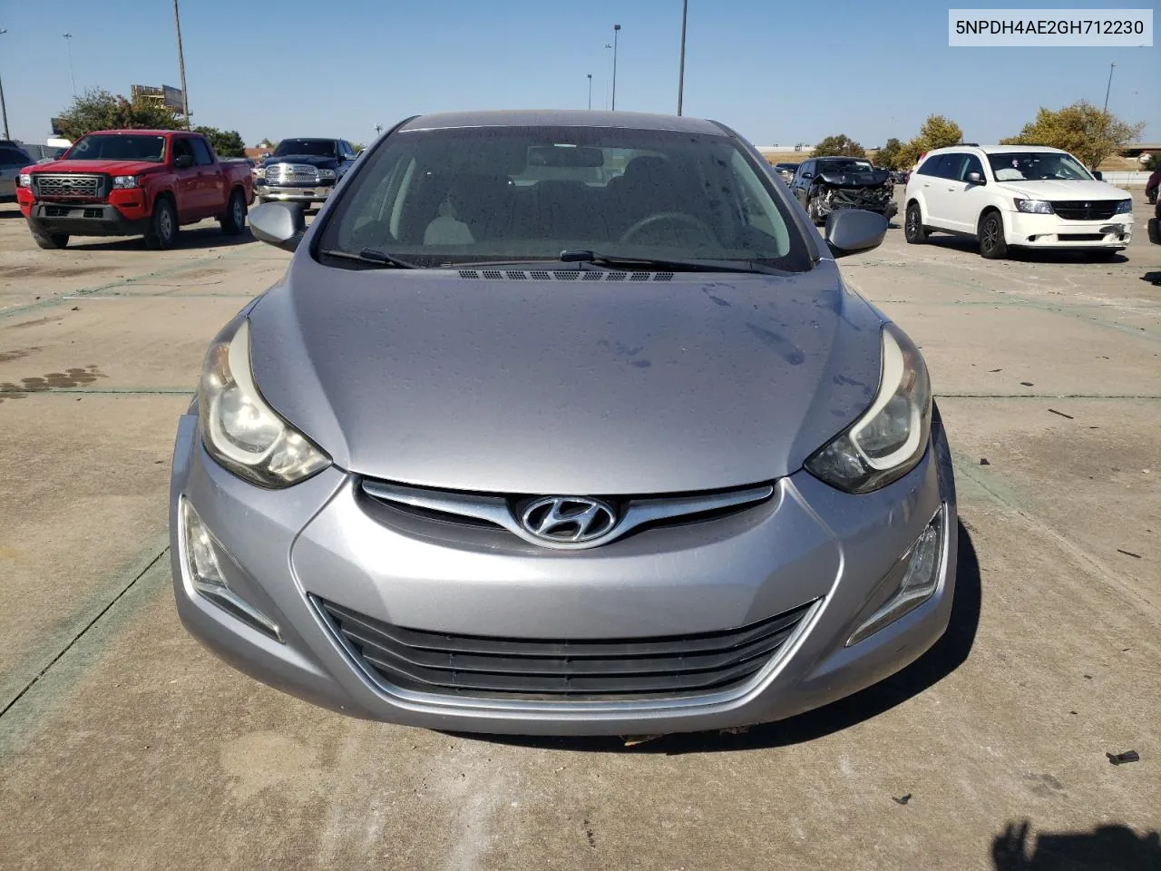 2016 Hyundai Elantra Se VIN: 5NPDH4AE2GH712230 Lot: 76921124