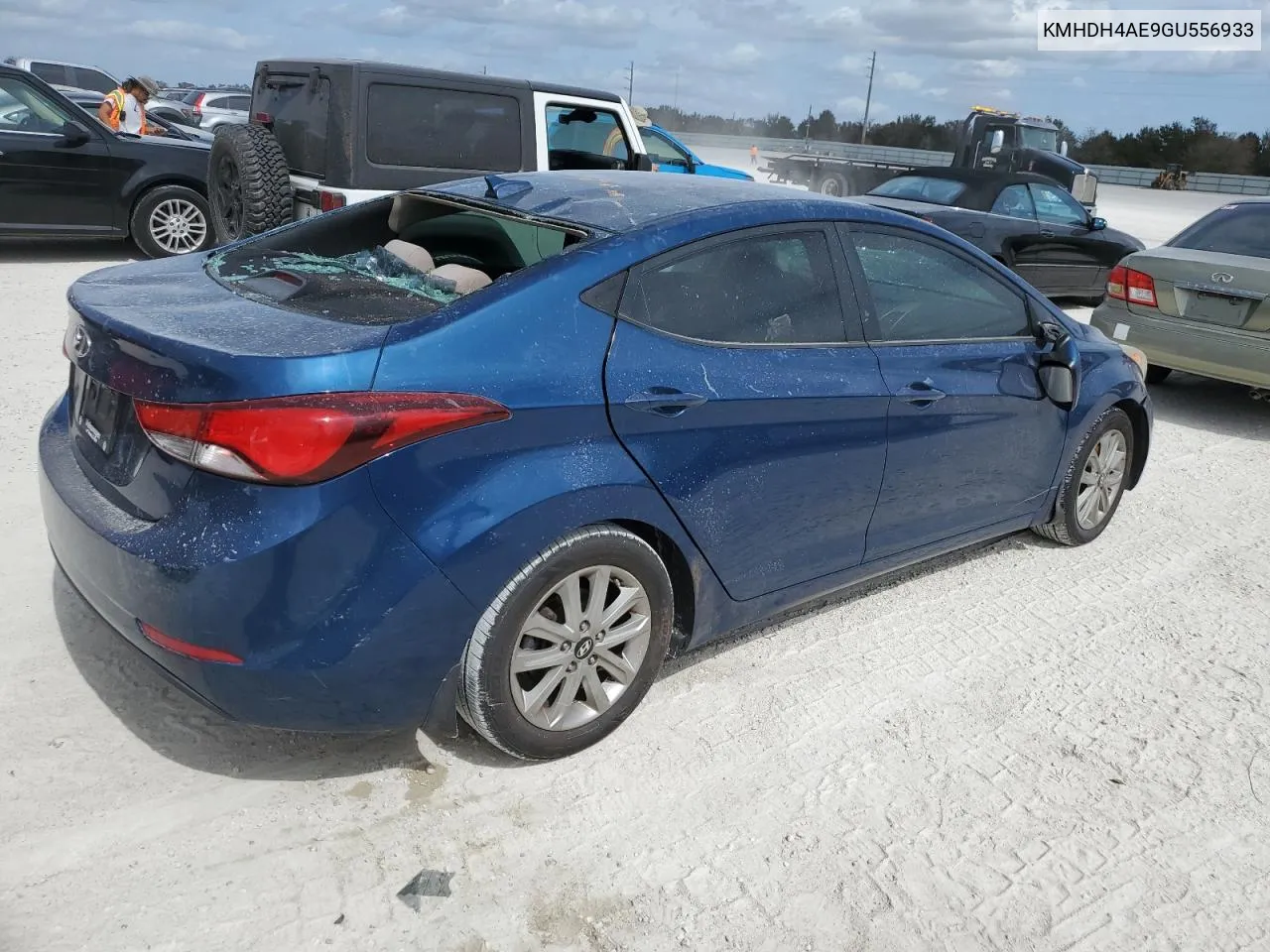 2016 Hyundai Elantra Se VIN: KMHDH4AE9GU556933 Lot: 77150984