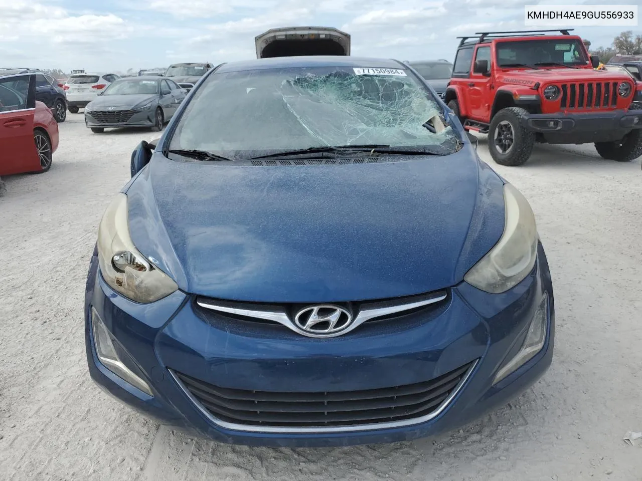 KMHDH4AE9GU556933 2016 Hyundai Elantra Se