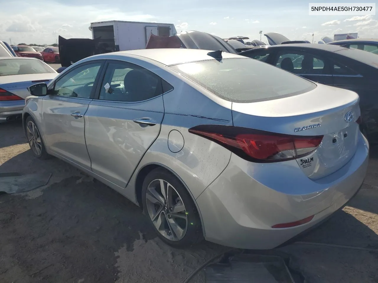 2016 Hyundai Elantra Se VIN: 5NPDH4AE5GH730477 Lot: 77193374