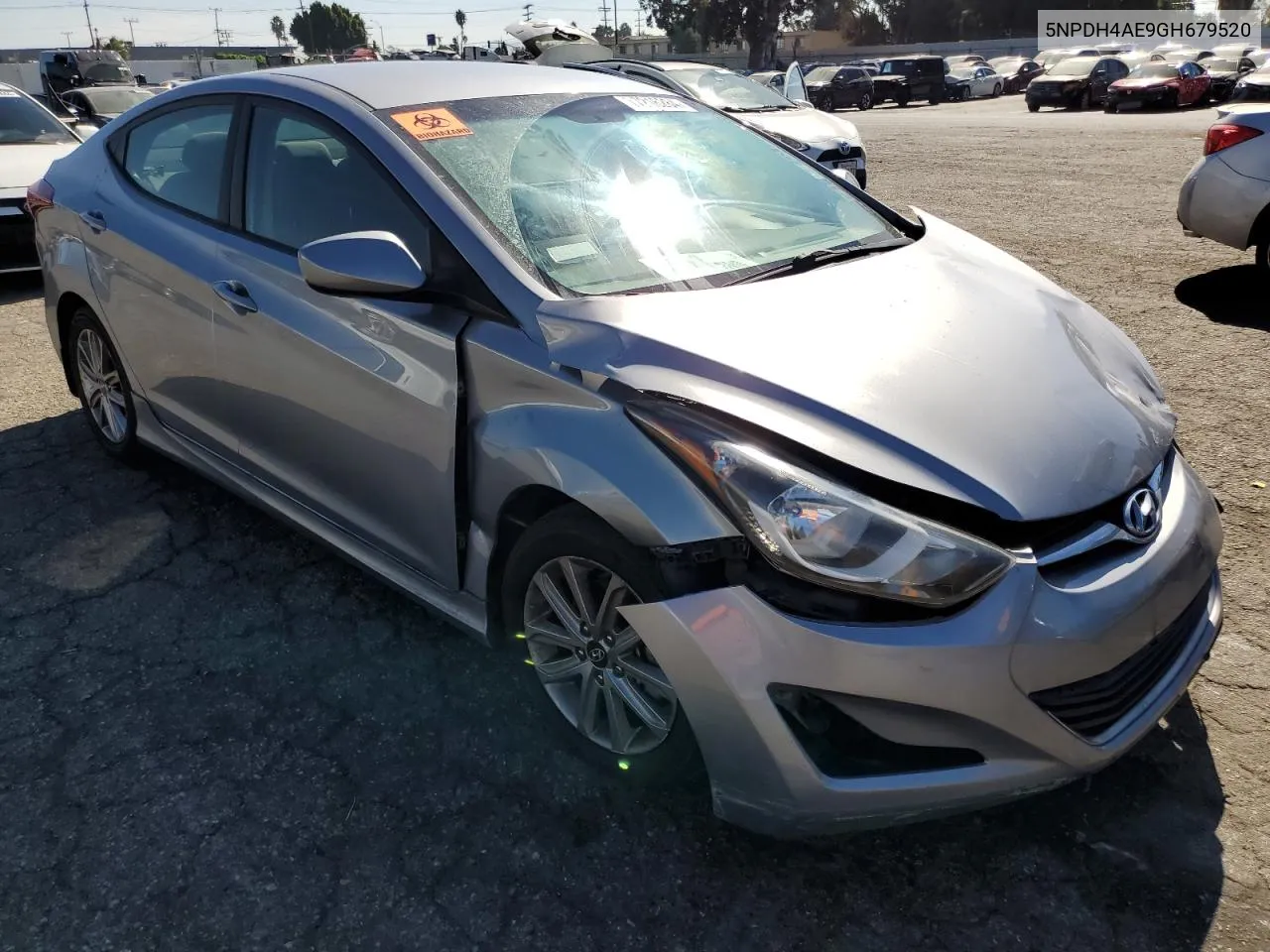 5NPDH4AE9GH679520 2016 Hyundai Elantra Se