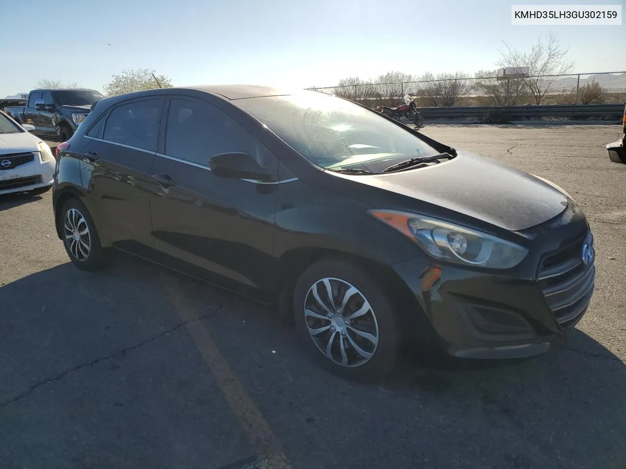 2016 Hyundai Elantra Gt VIN: KMHD35LH3GU302159 Lot: 77233264