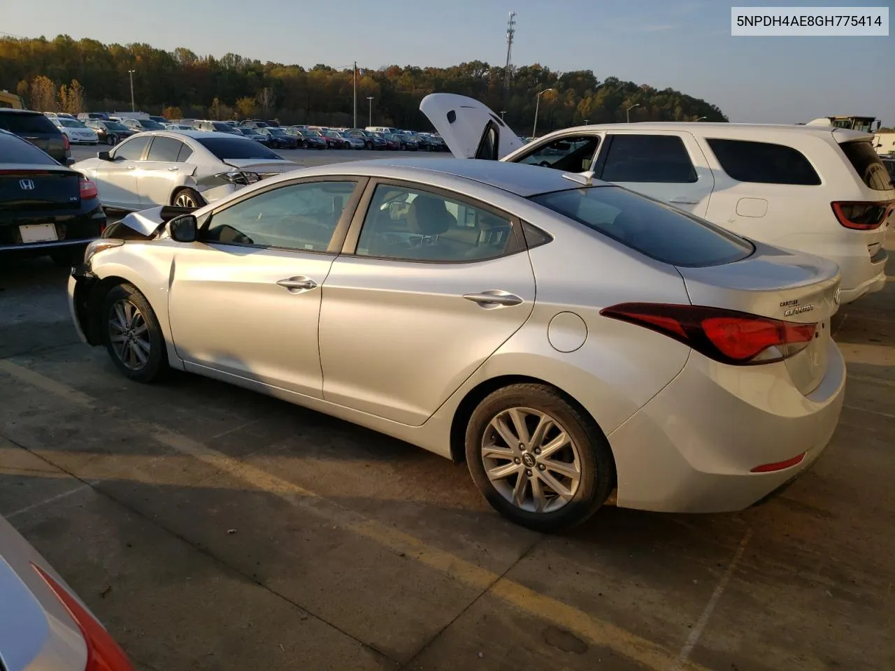 2016 Hyundai Elantra Se VIN: 5NPDH4AE8GH775414 Lot: 77864714