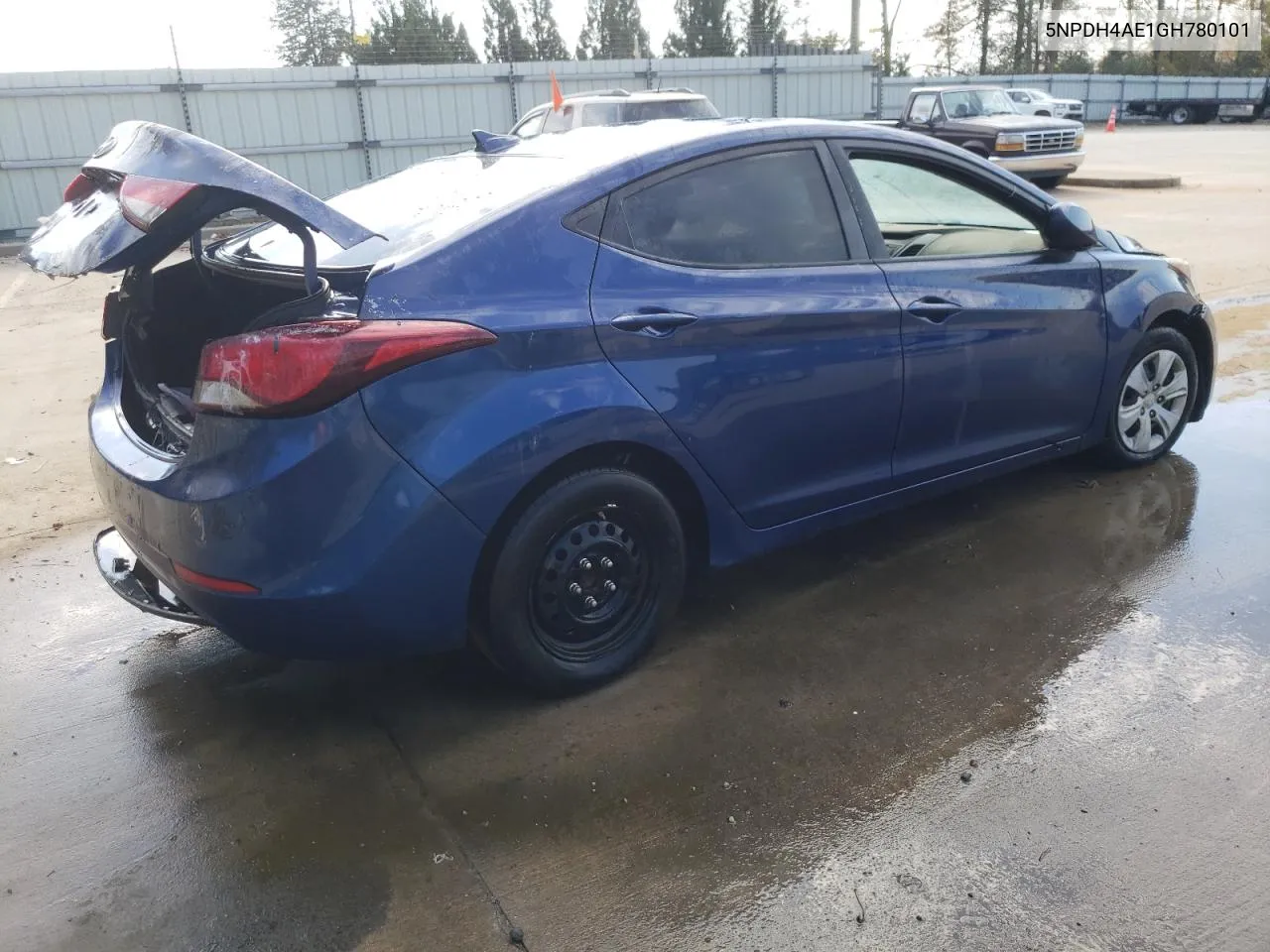 2016 Hyundai Elantra Se VIN: 5NPDH4AE1GH780101 Lot: 77873444