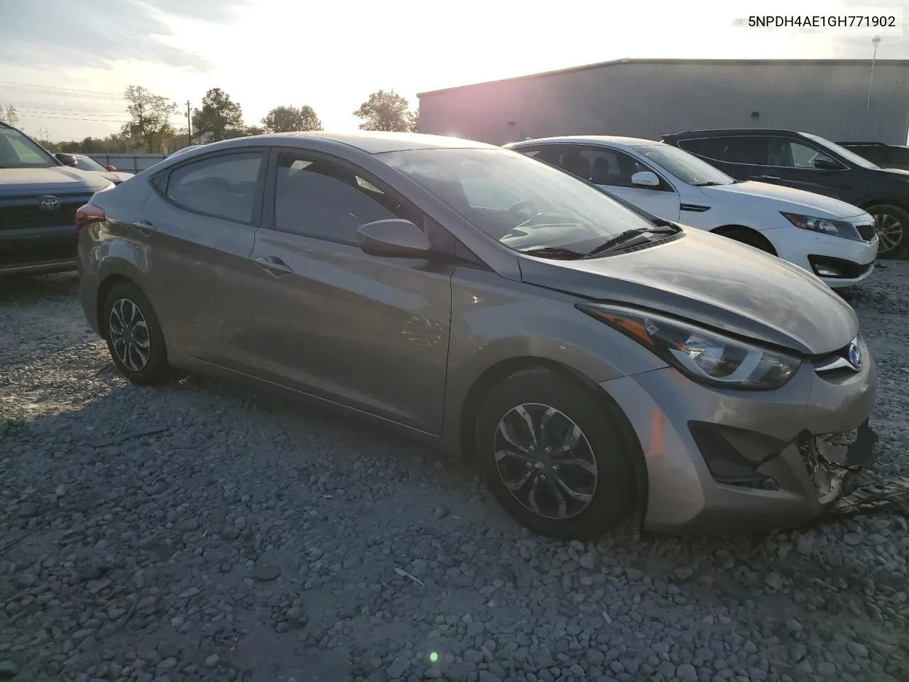 2016 Hyundai Elantra Se VIN: 5NPDH4AE1GH771902 Lot: 77876494