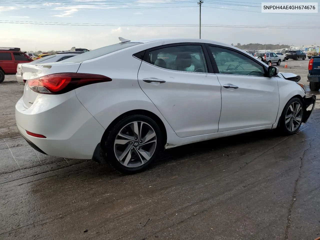 2016 Hyundai Elantra Se VIN: 5NPDH4AE4GH674676 Lot: 77965234