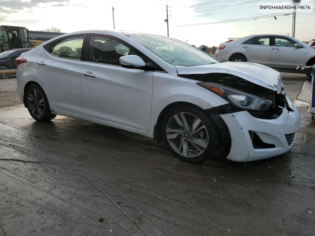 2016 Hyundai Elantra Se VIN: 5NPDH4AE4GH674676 Lot: 77965234