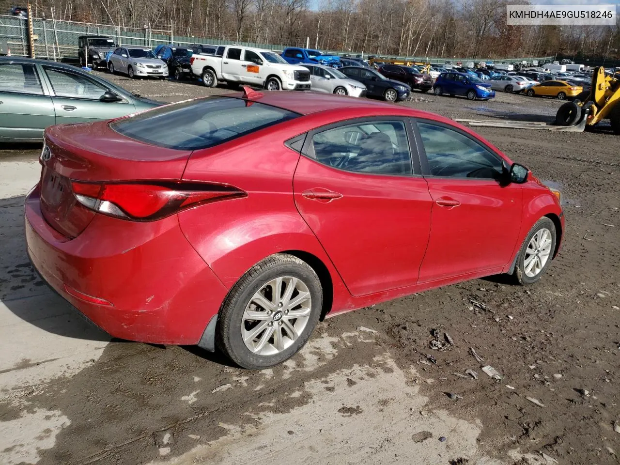 2016 Hyundai Elantra Se VIN: KMHDH4AE9GU518246 Lot: 79182044