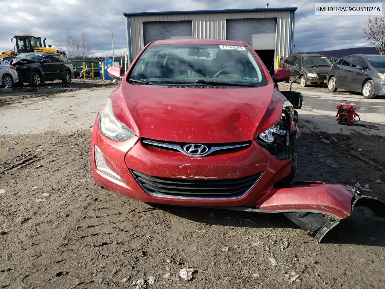 2016 Hyundai Elantra Se VIN: KMHDH4AE9GU518246 Lot: 79182044