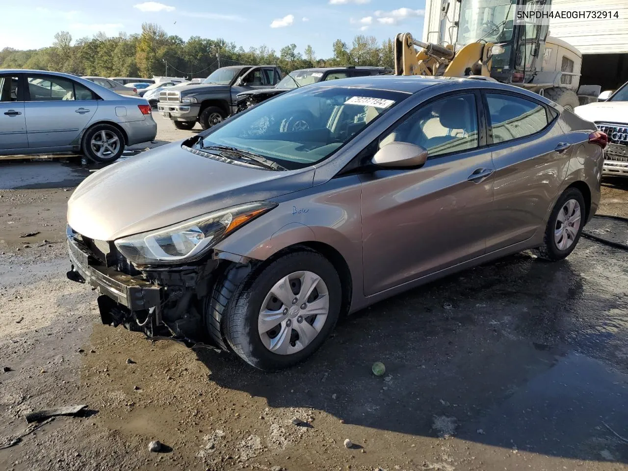 5NPDH4AE0GH732914 2016 Hyundai Elantra Se