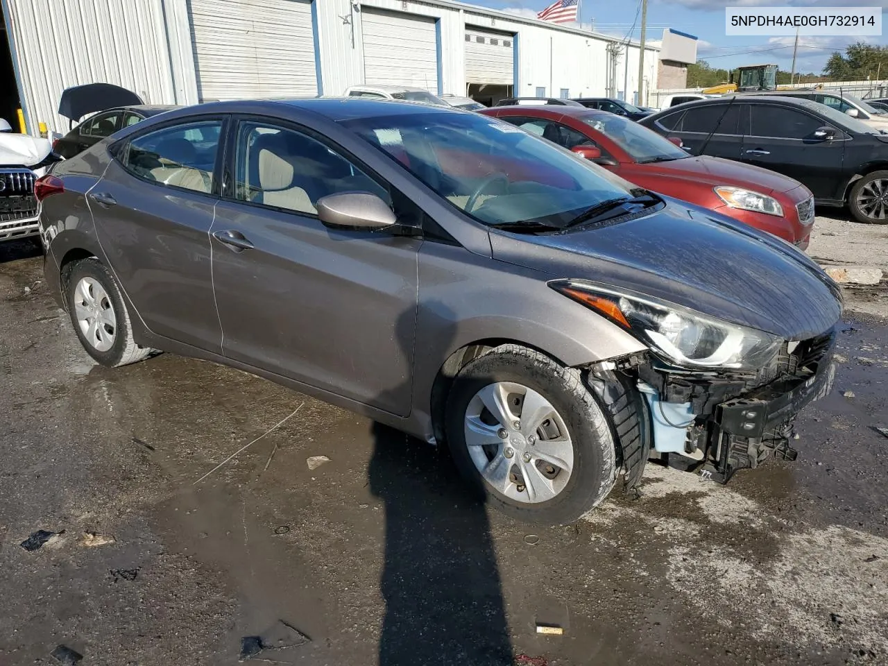 5NPDH4AE0GH732914 2016 Hyundai Elantra Se