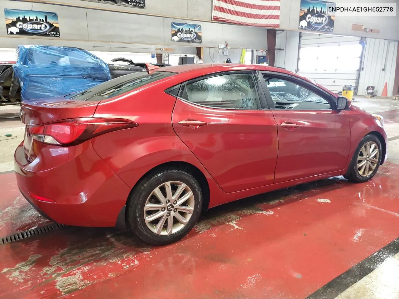 2016 Hyundai Elantra Se VIN: 5NPDH4AE1GH652778 Lot: 81166044