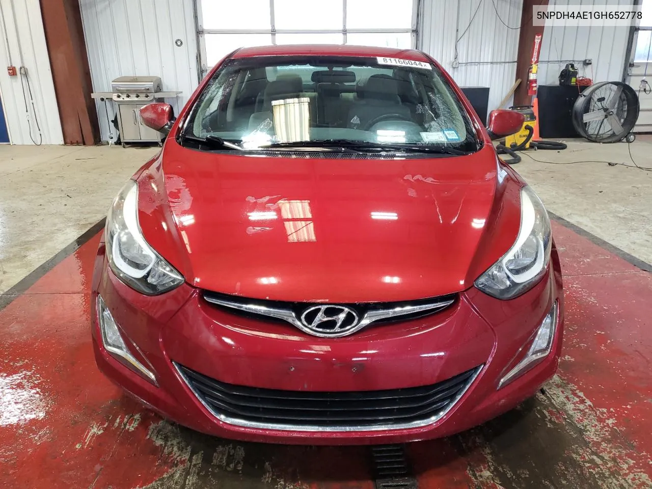 2016 Hyundai Elantra Se VIN: 5NPDH4AE1GH652778 Lot: 81166044