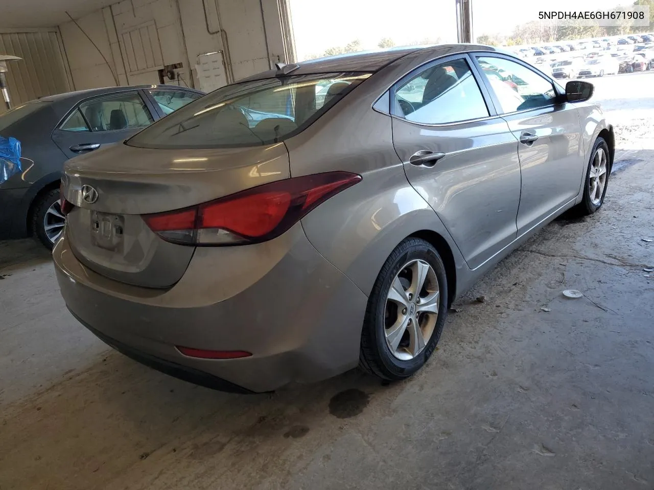 2016 Hyundai Elantra Se VIN: 5NPDH4AE6GH671908 Lot: 82502693